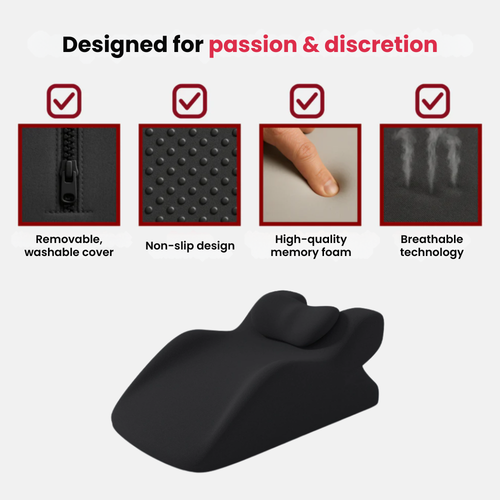 Ergonomický intímny vankúš pre dokonalú polohu 