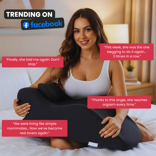 Ergonomický intímny vankúš pre dokonalú polohu 